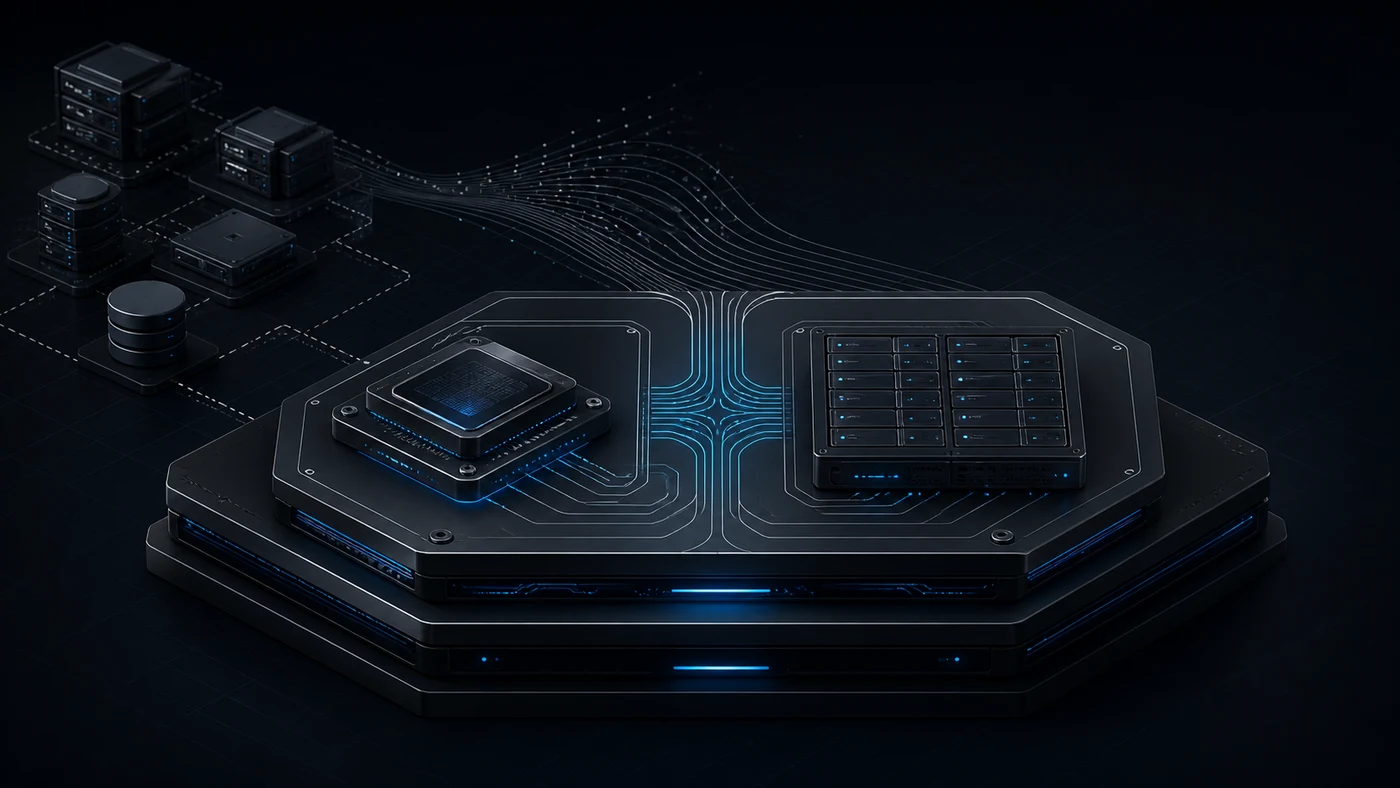 Balanced compute and storage infrastructure platform